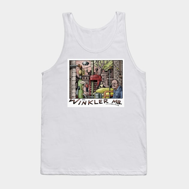 Winkler, Manitoba Tank Top by Froobius